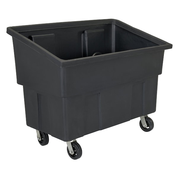 Vestil Storage Tote, 30-3/4 in L x 52-1/2 in W x 41-13/16 in H, Black, Polyethylene MPT-1 - main